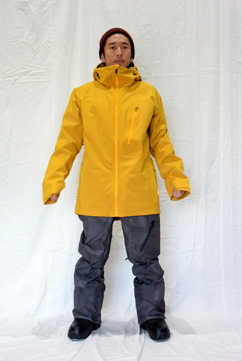 BURTON AK 2L CYCLIC JKT & PANT セットアップ写真 XS～Lまで着てみ