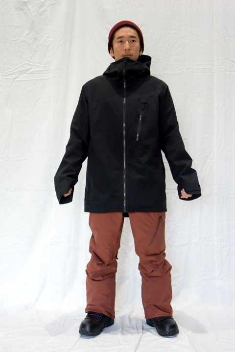 BURTON AK 2L CYCLIC JKT & PANT セットアップ写真 XS～Lまで着てみ 