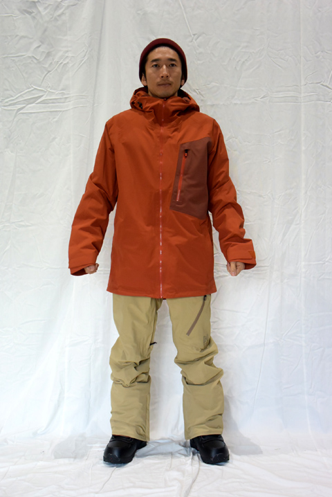 BURTON AK 2L CYCLIC JKT & PANT セットアップ写真 XS～Lまで着てみ ...