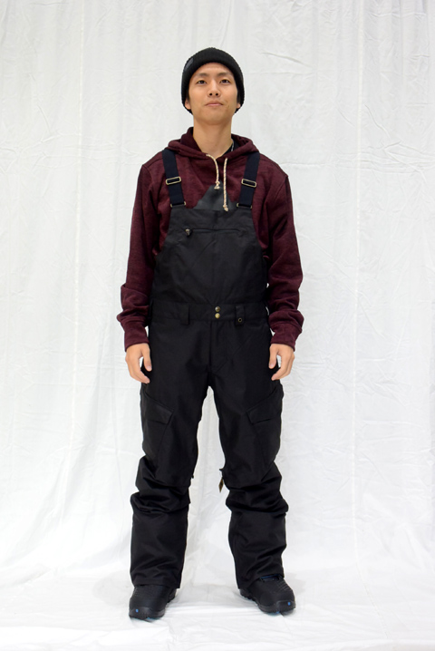 BURTONのビブパンツ Reserve Bib Pantによく合う BURTON Folsom Jacket