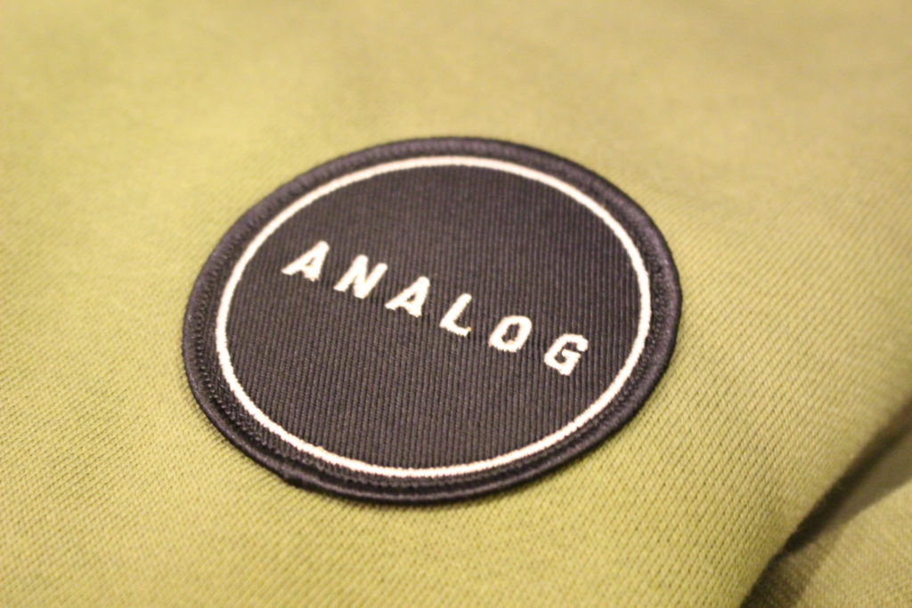 撥水がしっかり効いた　Analog  Enclave Crew
