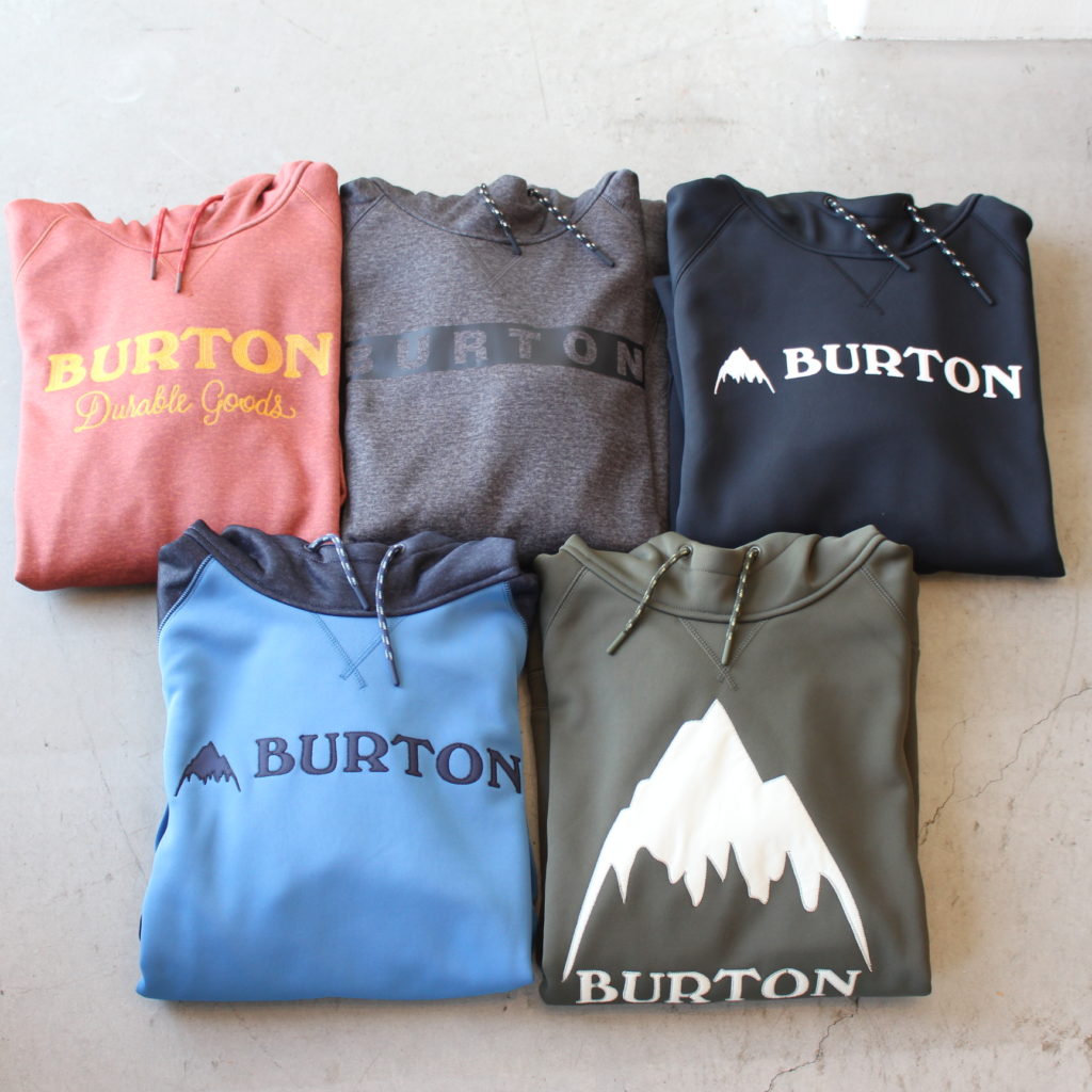 超王道、100点満点 BURTON “CROWN BONDED PULLOVER HOODIE”