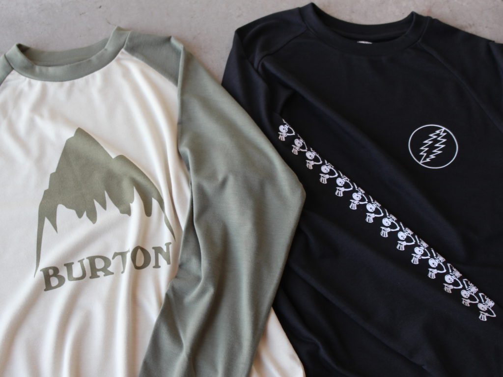 インナーらしくないインナー BURTON “ROADIE TECH TEE”