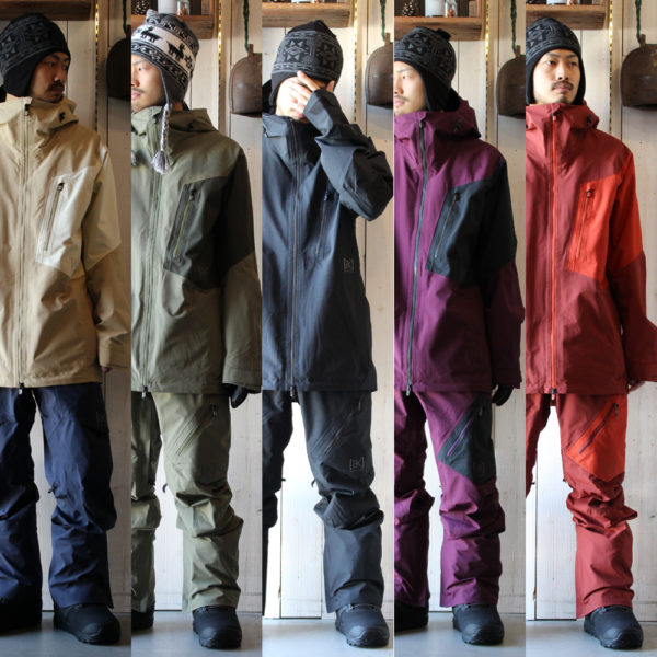 セットアップで着たい BURTON “[ak] CYCLIC JACKET & PANT” – A-BONY