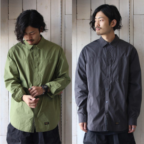 独特の肌触りと、パッカブル仕様が特徴　BURTON  “RIDGE LONG SLEEVE SHIRT”