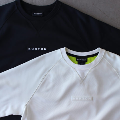 定番アイテムが雰囲気を変えてきた！ BURTON “CROWN BONDED CREW”