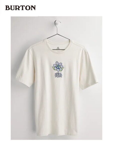 Burrough Short Sleeve T-Shirt #Stout White [231921]｜BURTON