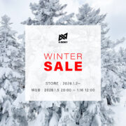 【SALE情報】25/26 WINTER SALE開催 & STEP ONキャンペーンのお知らせ